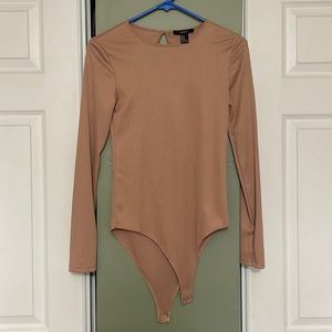 🍾 4 for $20 🍾 Forever 21 Nude Bodysuit, Women’s Size Medium, Great Condition!